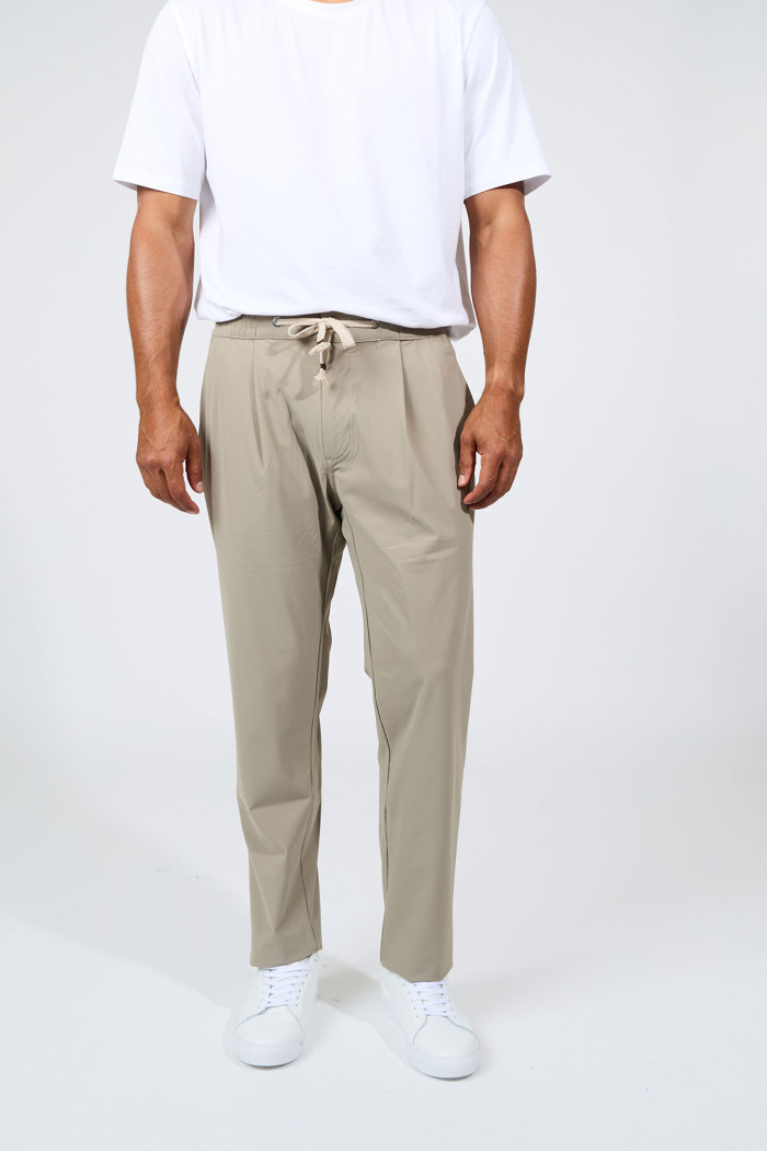 Pantalon beige THOMAS LESCADA