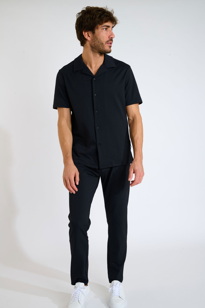 Pantalon noir THOMAS TRIESTE