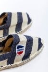 Espadrilles classique rayé marine et blanc CLASSIQUE GOLFO