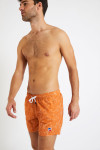Short de bain imprimé orange MANU MASCIOLA - 3