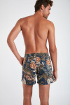 Short de bain imprimé fleurs marine MANU MAUI - 3
