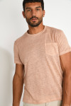 T shirt rose CYRIL LIN