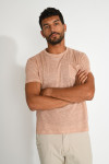 T shirt rose CYRIL LIN