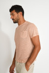 T shirt rose CYRIL LIN