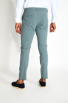 Pantalon stretch bleu glacier SERGE LESCADA - 2