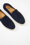 Espadrilles marine cuir LEON MARINELLA  - 3