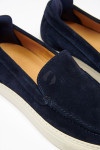 Espadrilles marine cuir LEON MARINELLA  - 6