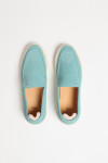 Espadrilles en cuir eaux LEON MARINELLA