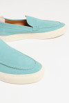 Espadrilles en cuir eaux LEON MARINELLA