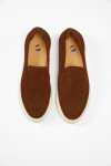 Espadrilles en cuir acajou LEON MARINELLA - 5