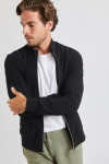 Veste noire à zip Luc Lescada   - 6