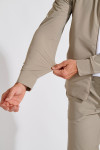 Veste zipée beige Luc Lescada - 5