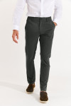 Pantalon stretch vert sapin SERGE LESCADA
