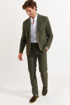 Pantalon stretch kaki - SERGE LESCADA - 3
