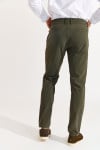 Pantalon stretch kaki - SERGE LESCADA - 8