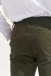Pantalon stretch kaki - SERGE LESCADA - 9