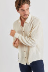 Chemise Beige en lin Chemiseml Lindye - 2