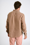 Chemise en lin taupe CHEMISEML LINDYE