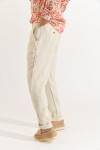 Pantalon en lin CHINO LINDYE