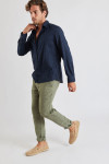 Pantalon Kaki en lin Chino Lindye