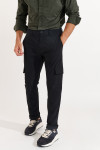 Pantalon noir stretch CONOR LESCADA - 3