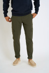 Pantalon kaki stretch CONOR LESCADA - 5