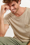 Tshirt Beige Cyril Lin - 5