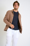 Veste en lin taupe OLIVIER LINDYE