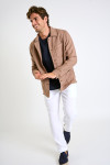Veste en lin taupe OLIVIER LINDYE