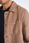 Veste en lin taupe OLIVIER LINDYE