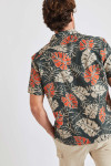 Chemise à manches courtes tropicale Stefano Lavagna