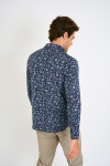 Chemise bleu marine homme ALAIN RIALTO