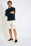 Polo manches longues bleu marine CARL BAIABLUE - 4