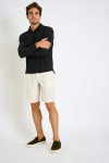 Polo manches longues noir CARL BAIABLUE - 5