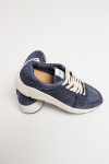 Sneakers bleu marine NINO AVELLINO - 7