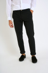 Pantalon Noir Serge Lescada - 1