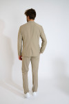 Pantalon chino beige Serge TRIESTE - 6