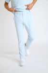 Pantalon chino bleu ciel Serge TRIESTE - 3