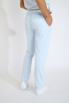 Pantalon chino bleu ciel Serge TRIESTE - 7