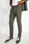 Pantalon chino kaki Serge TRIESTE - 7