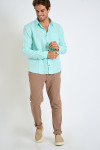 Pantalon chino taupe ARNO BORMIO