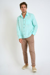 Pantalon chino taupe ARNO BORMIO