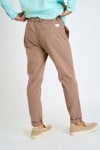 Pantalon chino taupe ARNO BORMIO