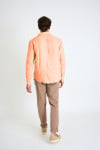 Chemise en lin corail CHEMISEML LINDYE