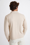 Polo manches longues beige CARL PAGANI - 6