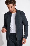 Blouson noir zippé Danyel CANSIGLIA - 2