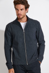 Blouson noir zippé Danyel CANSIGLIA - 1