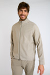 VESTE ZIPPÉE BEIGE LUC MAIORCA - 2