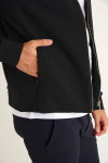 VESTE ZIPPEE NOIRE LUC MEGEVE - 2