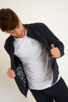 VESTE ZIPPEE MARINE LUC MEGEVE - 3